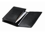 Royce Leather Deluxe Business Card Case Black 404 BLACK 5