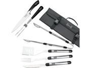 Top ChefR Stainless Steel BBQ Carving Sets 7 Pieces