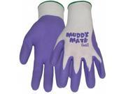 Boss Gloves Small Vibrant Violet Muddy Mate Premium Gloves 9403VS