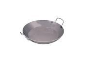World Cuisine A4172332 12.5 Inch Carbon Steel Paella Pan