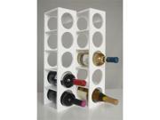 Proman WX16563 Rutherford Wine Racks White