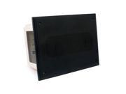 CMPLE 524 N Wall plate Recessed Media Box Black