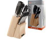 Top ChefR Stainless Steel Knife Set 15 Pieces