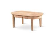 International Concepts OT 5C Phillips Oval Coffee Table