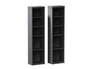 Nexera Dixon Collection CD DVD Storage Towers 2 211006