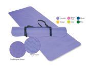 Ecowise 80103 Essential Yoga and Pilates Mat Lavender