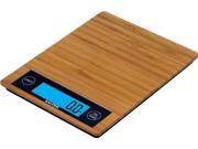 TAYLOR 1052BM Bamboo Kitchen Scale with to uch Control Buttons