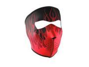 Balboa WNFM229 Neoprene Face Mask Red Flames