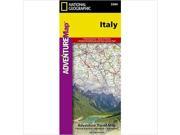 National Geographic Maps AD00003304 Italy Adventure Map