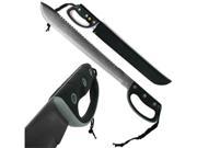 Full Tang 24.75 Inch Rubber Grip Machete With Sheath 20 926813