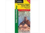 National Geographic Maps TI00000854 Sycamore Canyon and Verde Valley Wilderness Coconino Kaibab and Prescott National Forests Map