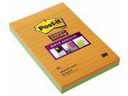 3m 4in. x 6in. Assorted Colors Sticky Post it Notes 4645 3SSANT