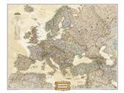 National Geographic Maps RE01020626 Europe Wall Map Mural