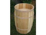 All Maine Bucket BD156 16 x 27 Inch False Bottom Display Barrel