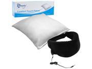 RemedyT Memory Foam Pillowith Heat Sensitive Sleep Mask