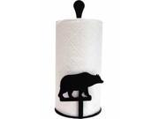 Village Wrought Iron PT C 14 Paper Towel Holder Bear Silhouette