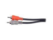Hosa CPR 201 3.25 Dual 1 4 To Dual RCA Cable