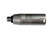 Hosa GXM 133 RCA Female to XLR Male Adapter