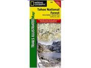 National Geographic TI00000805 Map Of Tahoe National Forest Sierra Buttes Donner California