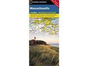 National Geographic GM01020315 Map Of Massachusetts