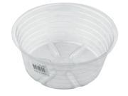 Bond 8in. Deep Dish Clear Plastic Saucers CVS008DL Pack of 25