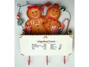 Metal Gingerbread in Box Wall Pocket with 3 Hooks