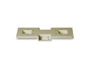 Architectural Mailboxes 5530S Bellevue Coronado Universal Adapter Plate Sand