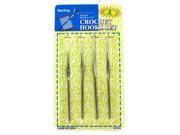 Bulk Buys HT458 24 Silver Metal Crochet Hook Set Pack of 24