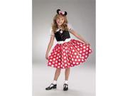 Costumes For All Occasions Dg5036L Minnie Mouse 4 To 6