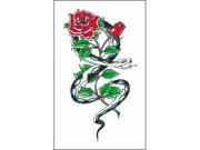 Costumes For All Occasions DE184 Tattoo Snake W Rose