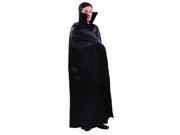 Costumes For All Occasions AA128 Cape Dracula Leather Like