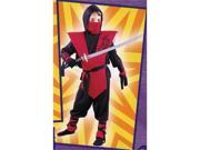 Costumes For All Occasions FW8735RDLG Ninja Complete Red Large