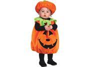 Costumes For All Occasions FW9649 Pumpkin Plush To 24 Months