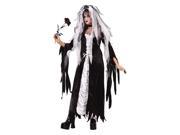 Costumes For All Occasions FW1654 Bride Of Darkness Teen