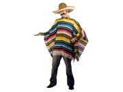 Costumes For All Occasions MR148126 Mexican Serape and Sombrero