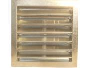 Norwesco 12in. x 12in. Galvanized Recessed Attic Vent 553220