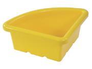 Early Childhood Resource ELR 0802 YE Quarter Circle Shaped Replacement Tray Yellow