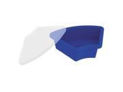 Early Childhood Resource ELR 0805 BL Replacement Tray Fan Shaped with lid Blue