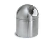 Blomus 66654 Stainless steel pushboy small trashcan