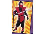Costumes For All Occasions Fw8735Rdsm Ninja Complete Red Sm