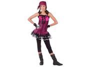 Costumes For All Occasions FW121243 Rockin Skull Pirate Teen 0 9