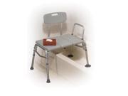 Complete Medical 1178C Transfer Bench Plastic 3 Section and Backrest