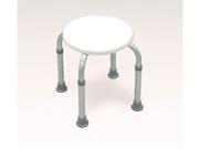 Complete Medical Supplies 1186 Bath Stool Round White