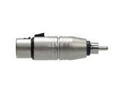 Hosa GXR 134 XLR Female to RCA Male Adapter