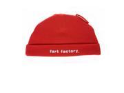 Silly Souls B_30 Fart Factory Beanie 0 6 months red