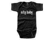 Rebel Ink Baby 353bo612 City Baby 6 12 Month Black One Piece Undershirt