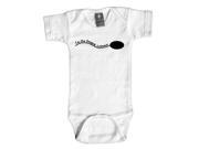 Rebel Ink Baby 369W06 I m The Fastest Swimmer 0 6 Month White One Piece Undershirt