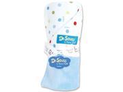 Trend Lab 30340 Receiving Blanket Dr. Seuss One Fish Two Fish Dot