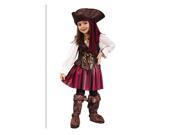 Costumes For All Occasions FW1558 High Seas Pirate Toddler Girl