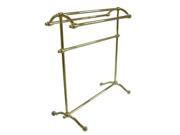 Kingston Brass CC2292 Free Standing Towel Rack Polished Brass